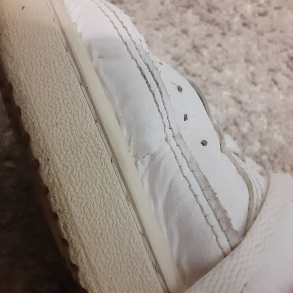 Women's Size 8 Nike Court Vision White Low - Picture 15 of 16